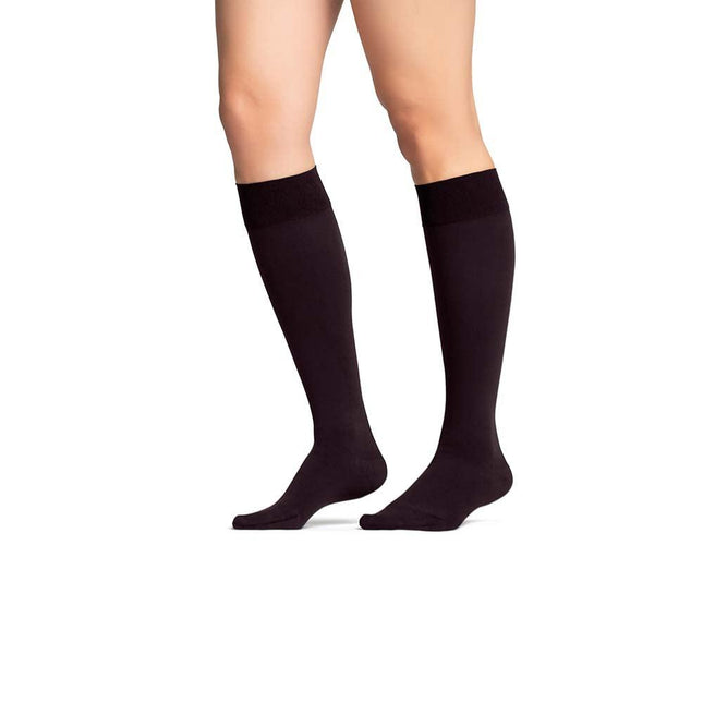 JOBST Maternity Opaque Compression Stockings, 15-20 mmHg, Knee High, Closed Toe - HV Supply