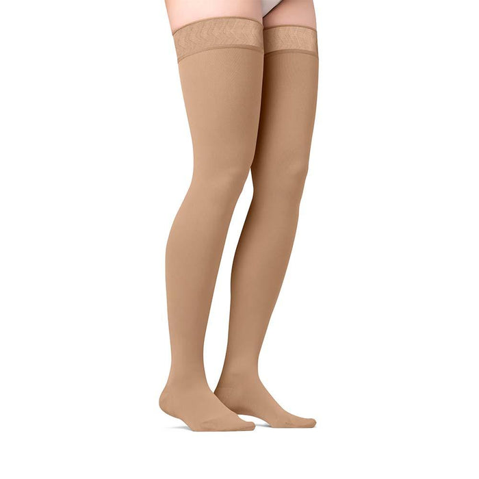 JOBST Maternity Opaque Compression Stockings, 15-20 mmHg, Thigh High, Closed Toe - HV Supply