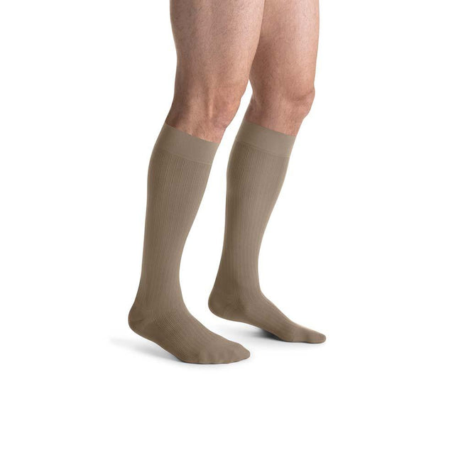 JOBST forMen Ambition Compression Socks, 30-40 mmHg, Knee High, Closed Toe - HV Supply