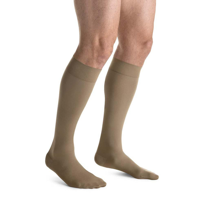JOBST forMen Compression Socks, 15-20 mmHg, Knee High, Closed Toe - HV Supply