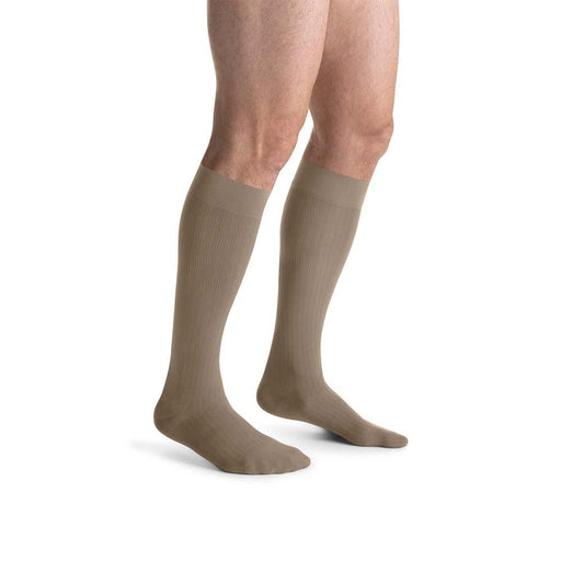 JOBST forMen Ambition Compression Socks, 20-30 mmHg, Knee High, Closed Toe - HV Supply