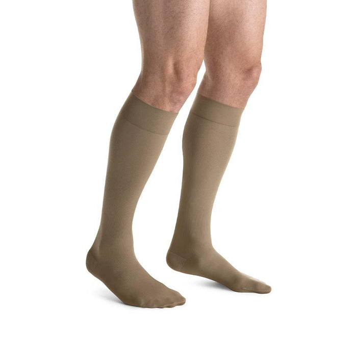 JOBST forMen Compression Socks, 20-30 mmHg, Knee High, Closed Toe - HV Supply