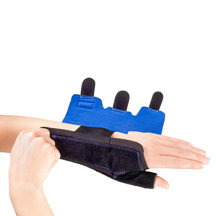 Actimove Professional Gauntlet Wrist & Thumb Stabilizer Right/Left Hand, Black