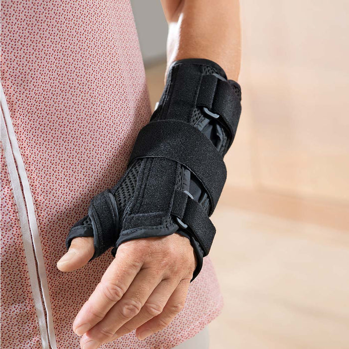 Actimove Professional Manus Forte Plus Wrist & Thumb Brace, Black