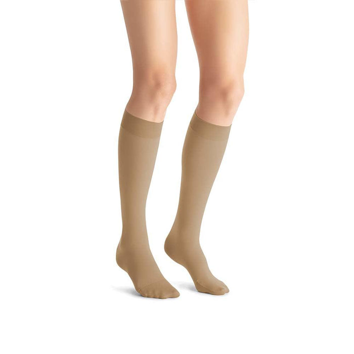 JOBST Opaque Compression Stockings, 20-30 mmHg, Knee High, SoftFit Band, Closed Toe - HV Supply
