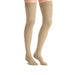 JOBST Opaque Compression Stockings, 15-20 mmHg, Thigh High, Silicone Dot Band, Closed Toe - HV Supply