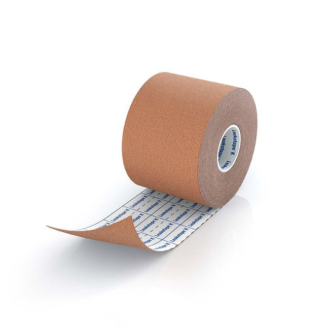 Leukotape K Kinesiology Tape, 2 in x 5.5 yds (5 Rolls Per Pack) - HV Supply