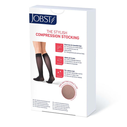 JOBST UltraSheer Compression Stockings, 20-30 mmHg, Knee High, Closed Toe - HV Supply