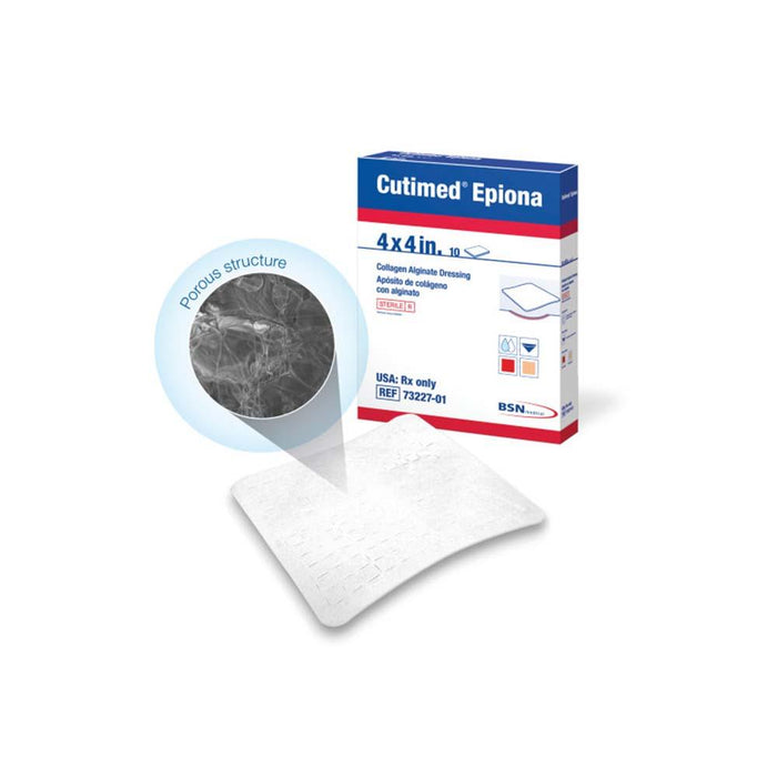 Cutimed Epiona Native Collagen Dressings Sterile 2 x 2 in. (10 Per Box) - HV Supply