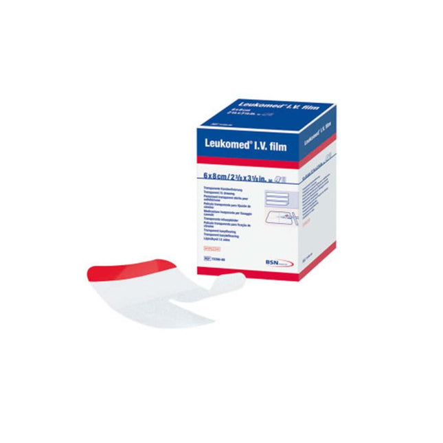 Leukomed IV Transparent Film Dressings for I.V. 2.375 x 3.125 in. (50 Per Box) - HV Supply