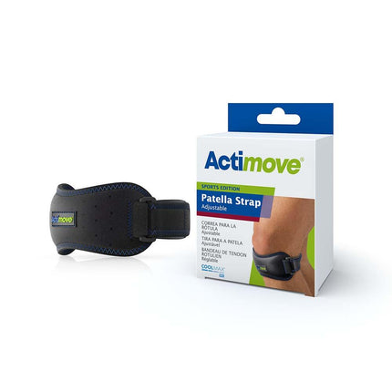Actimove Sports Edition Patella Strap, Adjustable, Universal, Black - HV Supply