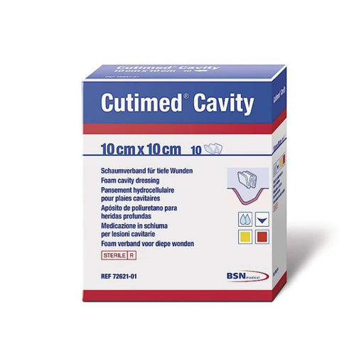 Cutimed Cavity Foam Dressings Sterile 2 x 2.375 in (10 Per Box) - HV Supply