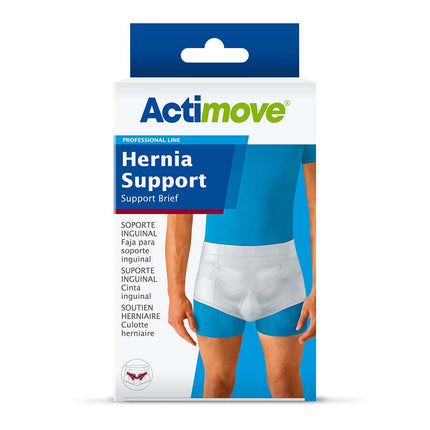 Actimove Professional Hernia Support Brief, White
