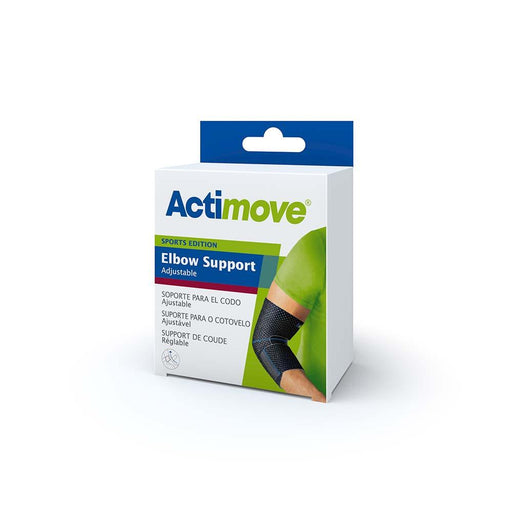 Actimove Sports Edition Elbow Support Adjustable, Universal, Black - HV Supply