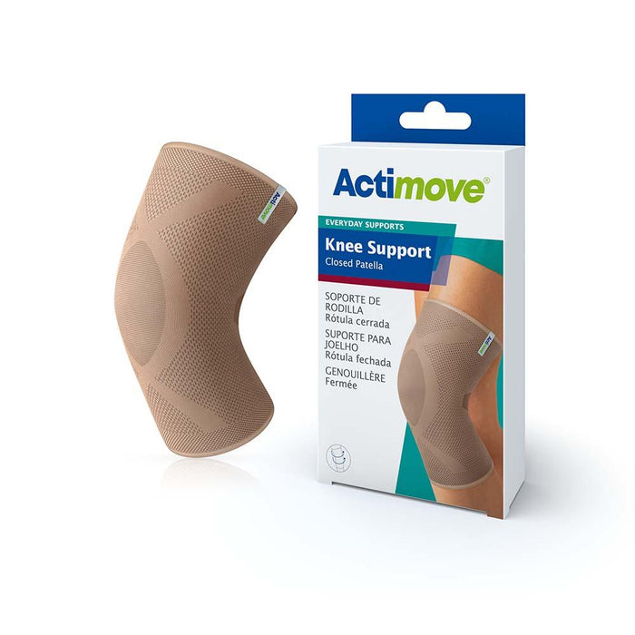 Actimove Everyday Supports Knee Support, Closed Patella, Beige - HV Supply