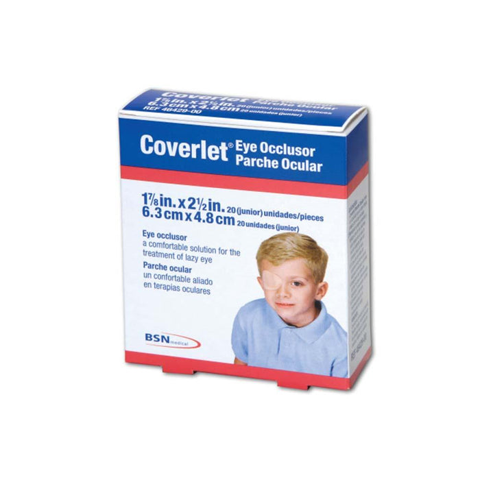 Coverlet Fabric Adhesive Bandages Eye Occlusor (30 Per Box/ 12 Boxes Per Case) - HV Supply