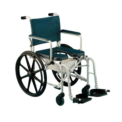 Invacare Mariner Rolling Shower Wheelchair with Commode - HV Supply