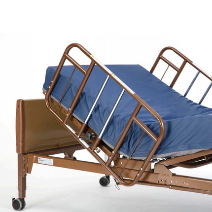 Invacare Clamp-On Half-Length Rails for Homecare Beds, 1 Pair of bed rails, 6630DS - HV Supply