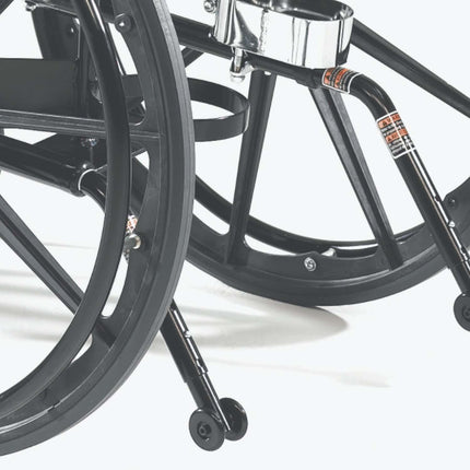 Invacare Adjustable Rear Anti-Tippers for 6" Casters, Pair, 1306A - HV Supply