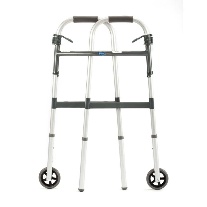 Invacare I-Class Adult & Junior Paddle Walker, 5" Fixed Wheels (4 per Case) - HV Supply