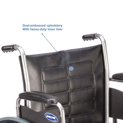 Invacare Tracer IV Bariatric Folding Wheelchair for Adults - HV Supply