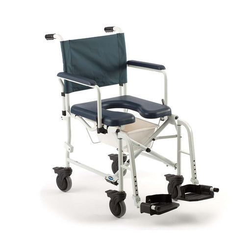 Invacare Mariner Rolling Shower Wheelchair with Commode - HV Supply