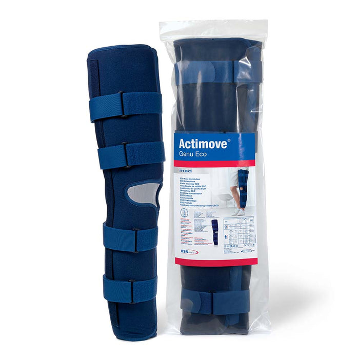 Actimove Professional Genu Eco Knee Immobilizer, Blue