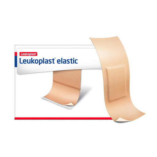 Leukoplast Elastic Fabric Adhesive Latex Free Bandages Strip 1" x 3" (6 Boxes/ 300 in Box) - HV Supply