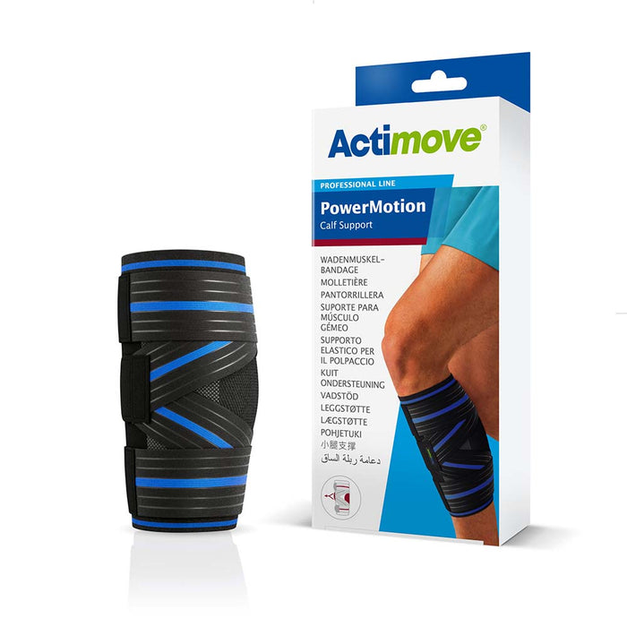 Actimove Professional PowerMotion Calf Muscle Support, Charcoal