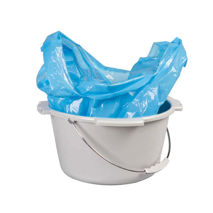 Carex Commode Liner, Blue, 7 per Package