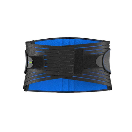 Actimove Sports Edition Back Support, 4 Stays, Adjustable, Double Layer Compression, Black - HV Supply