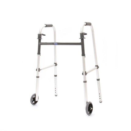 Invacare 5" Single Fixed-Wheel Attachments with Glide Tips, 6271 - HV Supply