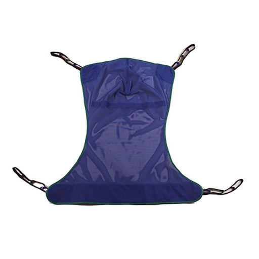Invacare Reliant Full Body Sling for Patient Lifts, Solid Fabric, Blue - HV Supply