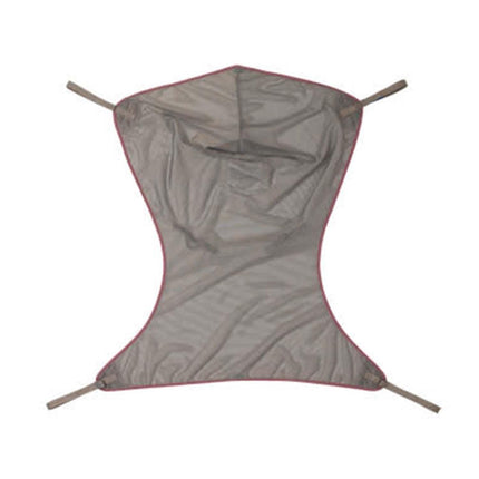 Invacare Premier Comfort Full Body Sling for Patient Lifts, 500 - 550 lbs. Weight Capacity, Net Fabric, Grey - HV Supply
