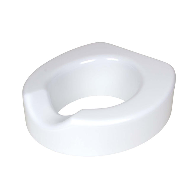 Carex Quick-Lock Raised Toilet Seat, White