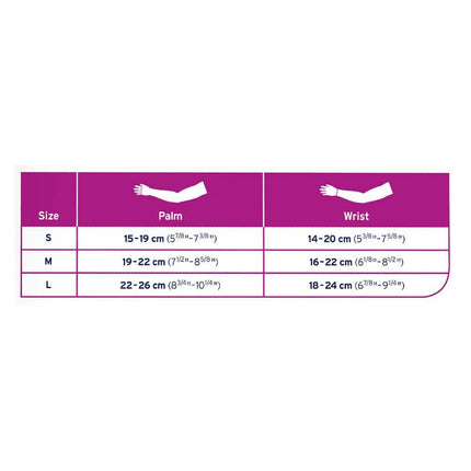 JOBST Bella Lite Compression Sleeves, 15-20 mmHg, Combined Armsleeve & Gauntlet, Beige - HV Supply