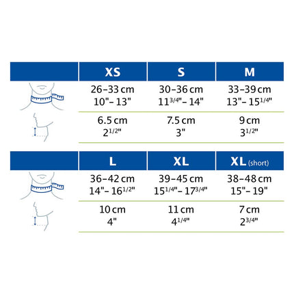 Actimove Professional Cervical Comfort Collar, Blue