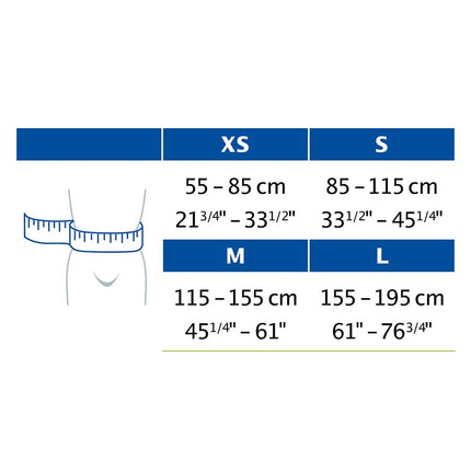 Actimove Professional Abdominal Binder Three/ Four-Panel White