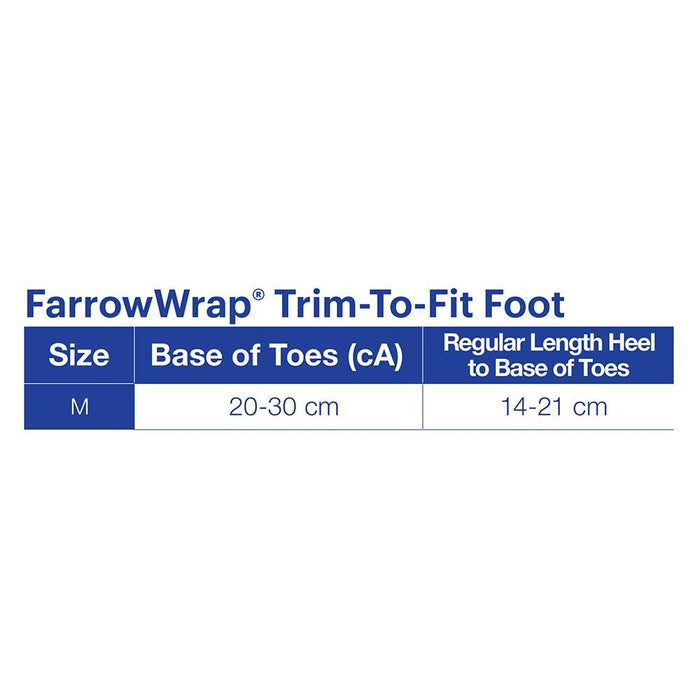 JOBST FarrowWrap Lite TTF AD Compression Wraps, 20-30 mmHg Leg, Foot and Sock Kit, Tan, Medium - HV Supply