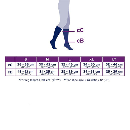 JOBST forMen Compression Socks, 20-30 mmHg, Knee High, Open Toe, Black - HV Supply