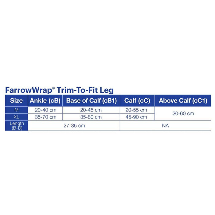 JOBST FarrowWrap Strong TTF Compression Wraps, 30-40 mmHg, Legpiece, Tan - HV Supply