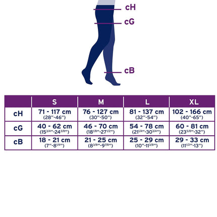 JOBST UltraSheer Compression Stockings, 15-20 mmHg, Waist High, Closed Toe - HV Supply