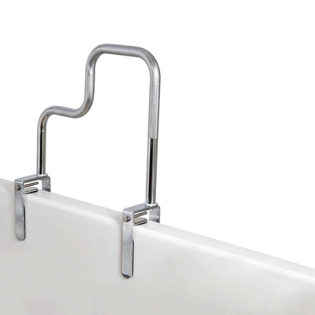 Carex Tri-Grip Bathtub Rail, Chrome