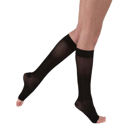 JOBST UltraSheer Compression Stockings, 20-30 mmHg, Knee High, Open Toe - HV Supply