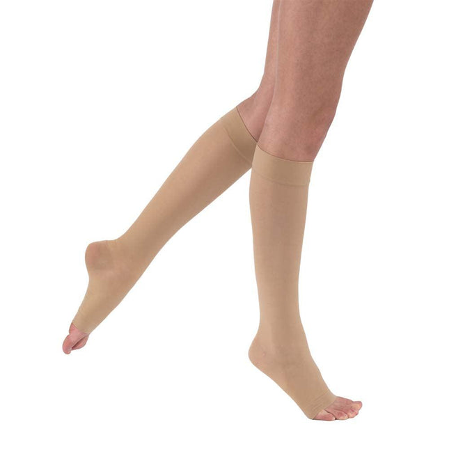 JOBST UltraSheer Compression Stockings, 15-20 mmHg, Knee High, Open Toe - HV Supply