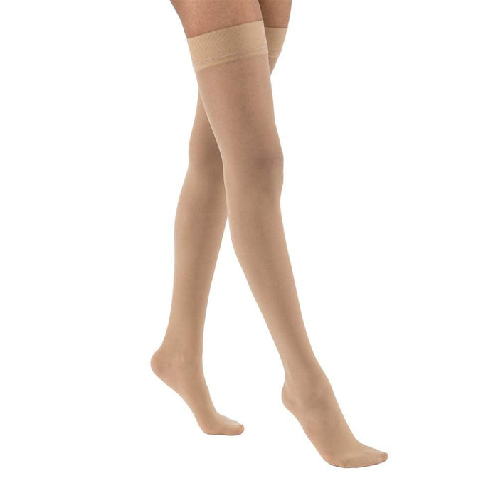 JOBST UltraSheer Compression Stockings, 30-40 mmHg, Thigh High, Sensitive Band, Closed Toe - HV Supply