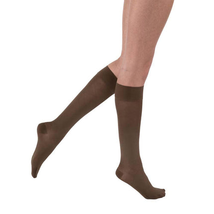 JOBST UltraSheer Diamond Pattern Compression Stockings, 15-20 mmHg, Knee High, Closed Toe - HV Supply