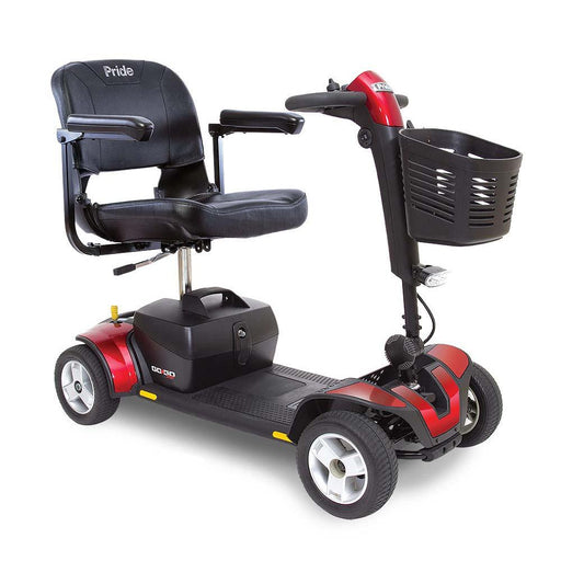 Pride Mobility Go-Go Sport 4-Wheel S74 Mobility Scooter w/ Red & Blue Shrouds - HV Supply
