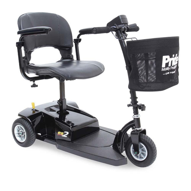 Pride Mobility Go-Go ES 2 S81 Mobility Scooter, Black - HV Supply