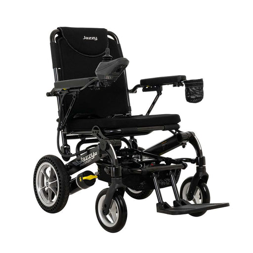 Pride Mobility Jazzy Passport Group 2 Power Chair, with Travel Lithium or Lithium-Ion Battery - HV Supply